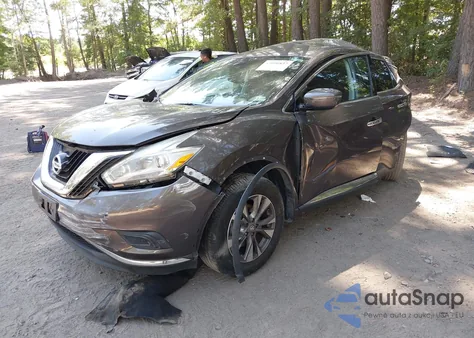 2017 Nissan Murano S/Sl/Sv/Platinum из США, поврежденный, VIN 5N1AZ2MH9HN151998